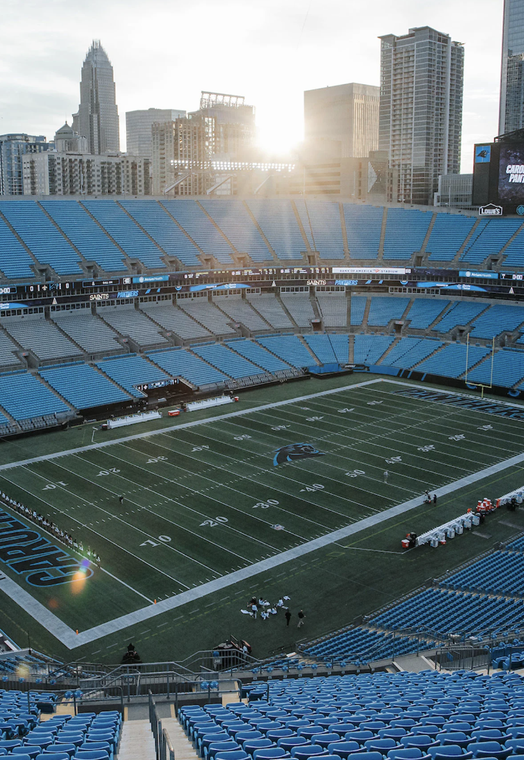 Event on the Bank of America Stadium Field