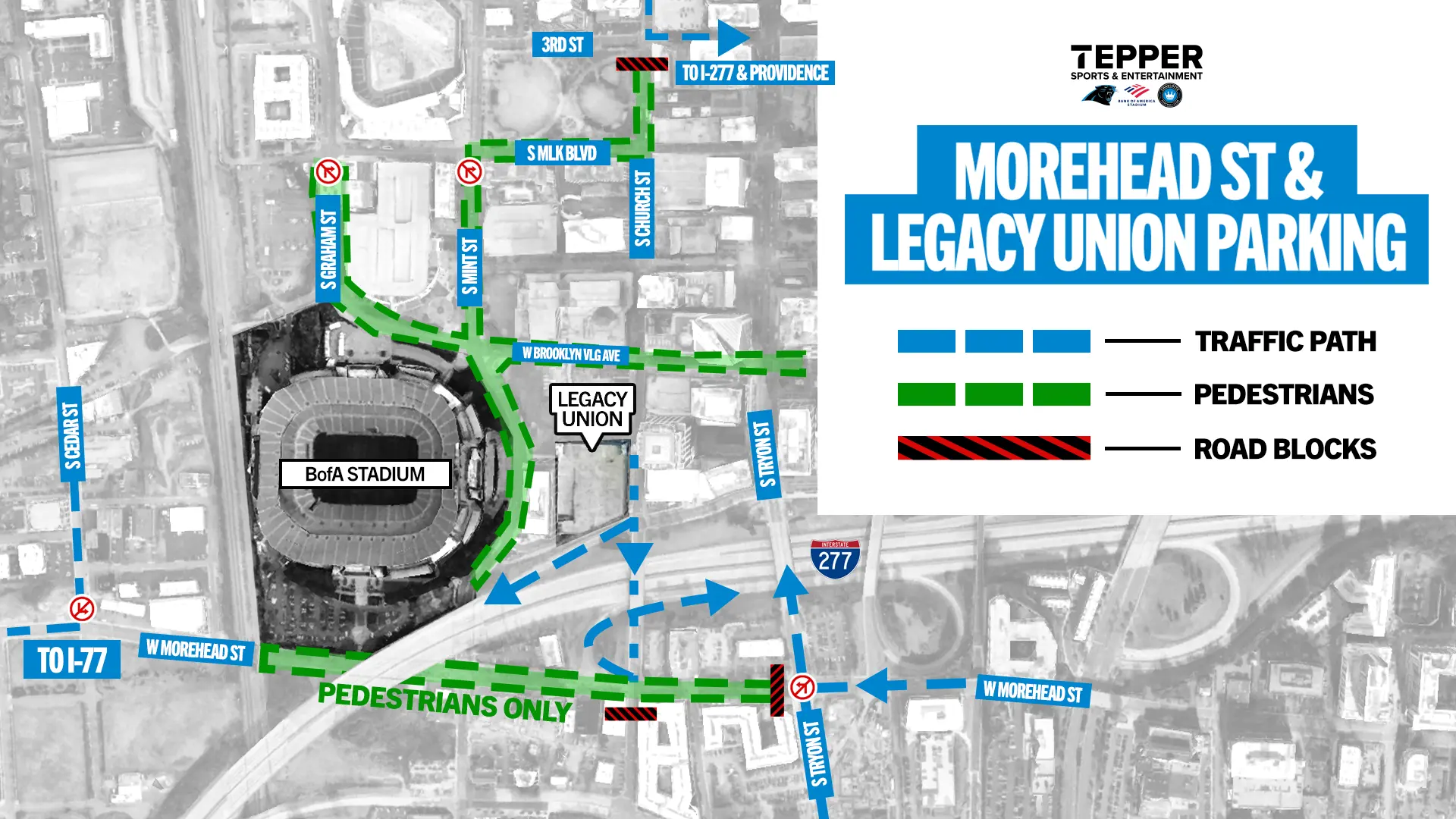Morehead Street Route