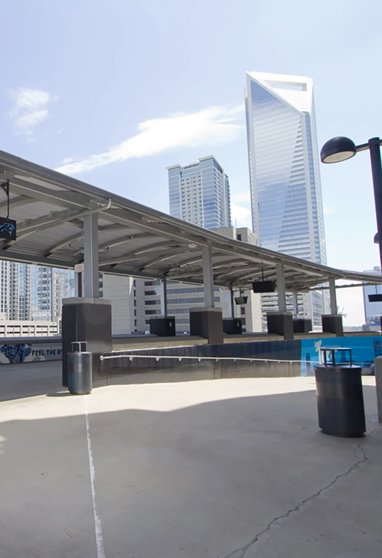 Event on the Skyview Deck overlooking Charlotte