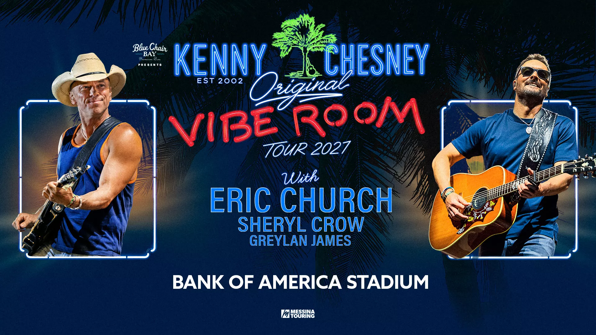 Kenny Chesney The Original Vibe Room Tour 2027